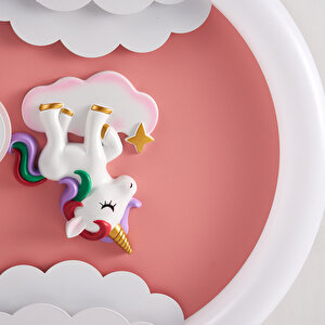 Page Ledli Unicorn Desenli Plafonyer Çocuk Odası Avize