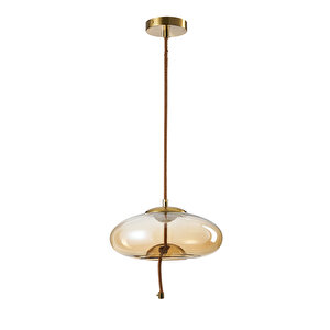 Niora Tekli 5 Watt 3000k Eskitme Bal Camlı Led Sarkıt Avize