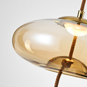 Niora Tekli 5 Watt 3000k Eskitme Bal Camlı Led Sarkıt Avize