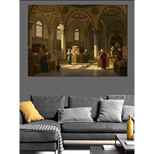 Sarayda Hazırlık Dekoratif Kanvas - Mdf Ahşap Tablo 50x70 cm