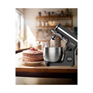 Kitchen Helper 1500w - 5 Lt - 8 Kademe Dokunmatik Dijital Ekran Stand Mikser Hamur Yoğurma Makinesi
