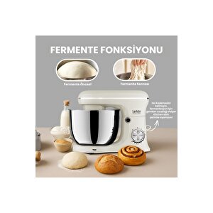 Kitchen Helper Pv-4700 1500w-5.2 Litre -10 Kademe Hız Ayarı Stand Mikser Hamur Yoğurma Makinesi