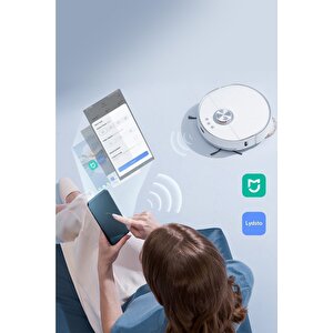 W2 Plus 8000 Pa Toz Toplama Üniteli Robot Süpürge - ( Türkiye Garantili )