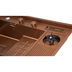 Lusso 1071 - Pvd Bakır Mutfak Eviyesi Bakır