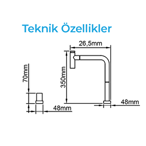 Lusso 4030 - Fırçalı Çelik Mutfak Bataryası Çelik