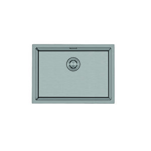 Stella 4449 - Nano Mat Gri Mutfak Eviyesi Mat Gri