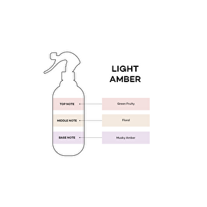 Light Amber Oda Ortam Sprey Koku 400 Ml