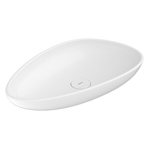 Etna Tezgah Üstü Lavabo 58 Cm Parlak Beyaz 1114-001-0125