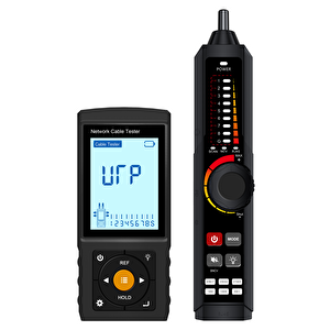 3 Inch Rechargeable Network Cable Tester, Rj45tdr Cable Tester + Digital Cable Tracer +visualfault Locator + Optical Power Meter