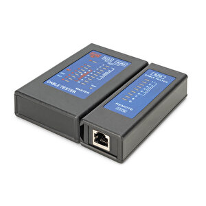 Digitus Cable Tester, Network, Rj45, Single Side Tester Main Device, Remote Unit, Poe Tester, With Case