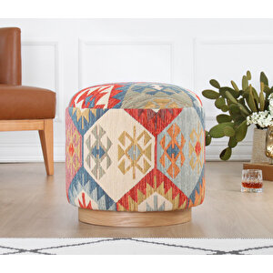 Ferruz Kilim Puf-anadolu