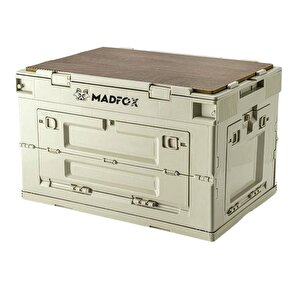 Katlanabilir Kamp Saklama Kutusu - 60  Lt - Madfox - Haki - 547304