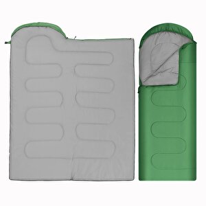 Kamp Uyku Tulumu - Savage - Yeşil - 5°c Konfor