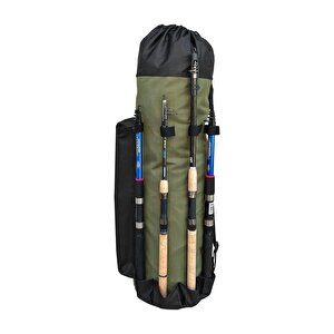 Euro Fish Kamış Çantası Boru Tipi Siyah-haki 80 Cm (38004)