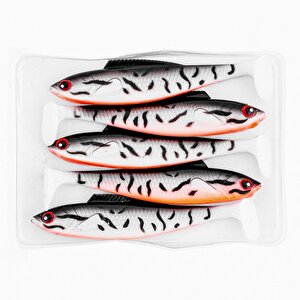Silikon Sahte Balık - 4,5g 85mm - Fishack Predatorx - Uv Boyalı - Dash