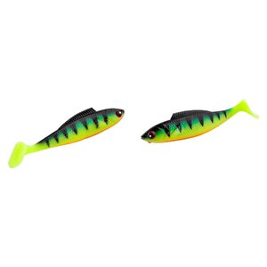 Silikon Sahte Balık - 4,5g 85mm - Fishack Predatorx - Uv Boyalı - Volt