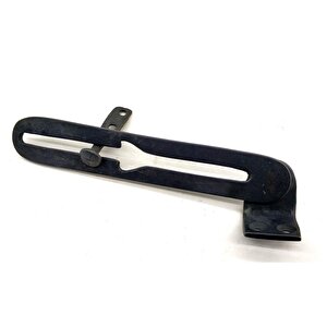 Antika Tarz Dekoratif Pirinç Vasistas Makas - 155x24 Mm, Oksit