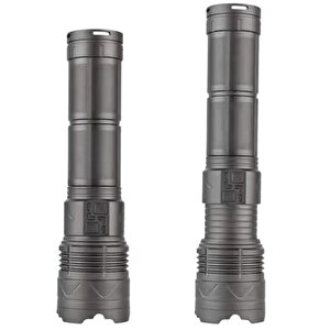Şarj Edilebilir Zoomlu El Feneri - Wison - 6000 Lümen - 60 Watt