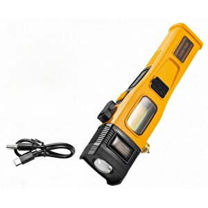 Şarj Edilebilir El Feneri - Wison - Led Cob - 700 Lümen - 5 Watt