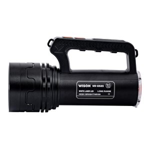 Şarj Edilebilir Zoomlu El Feneri - Wison - 5500 Lümen - 55 Watt