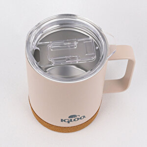 Çelik Mug Termos - Igloo - Cork - 350ml - Bej - 205696
