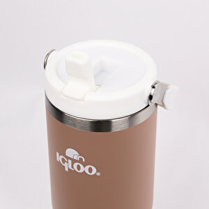 Çelik Termos - Igloo - Powder - 900ml - Kahve/beyaz - 205788