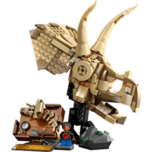 Jurassic World 76969 Dinozor Fosilleri: Triceratops Kafatası (468 Parça)