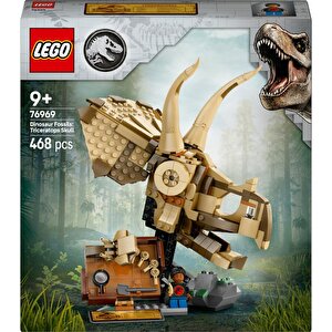 Jurassic World 76969 Dinozor Fosilleri: Triceratops Kafatası (468 Parça)