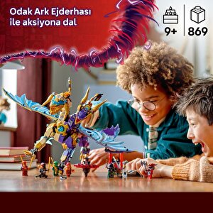 Lego 71836 Ninjago Odak Ark Ejderhası