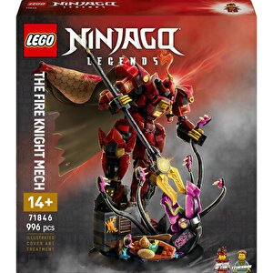 71846 Nınjago® Ateş Şövalyesi Robotu - 14 Yaş Ve Üzeri Çocuklar Için Minifigür Içeren Yaratıcı Oyuncak Yapım Seti (996 Pr)