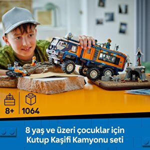 Lego 60471 City Kutup Kaşifi Laboratuvar Kamyonu