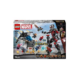 Lego ® Marvel Kaptan Amerika: Kahramanların Savaşı Aksiyon Savaşı 76314 -10 Yaş Ve Üzeri  Set (736 P)