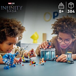 Lego 76315  Marvel Iron Man'in Laboratuvarı: Zırh Salonu