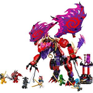 71832 Ninjago® Thunderfang Kaos Ejderhası - 8 Yaş & Üzeri Çocuklar Için Yaratıcı Oyuncak Yapım Seti (668 Parça)