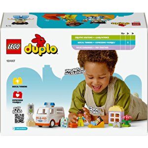 Lego Duplo 10447 Ambulans Ve Sürücü (19 Parça)