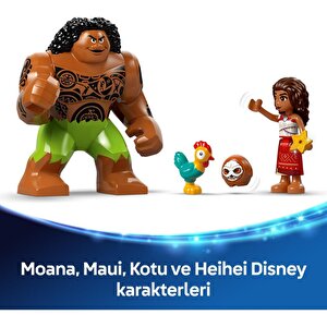 Lego 43258  Disney Moana 2 Kakamora Gemisi - 7+ Çocuklar Için Hazine Sandığı Içeren Yaratıcı Oyuncak Yapım Seti (572 Pr)