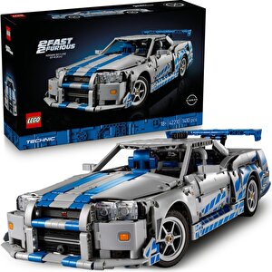 42210  Technic™ Daha Hızlı Daha Öfkeli Nissan Skyline Gt-r (r34) Araba -1410 Parça- Büyük