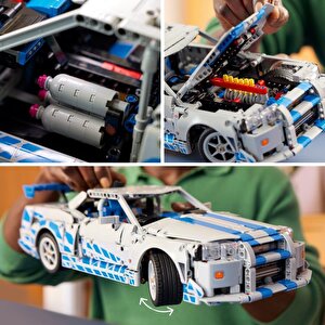 Lego 42210  Technic™ Daha Hızlı Daha Öfkeli Nissan Skyline Gt-r (r34) Araba -1410 Parça- Büyük