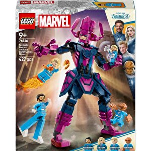 76316  Marvel Fantastik Dörtlü, Galactus Yapım Figürüne Karşı