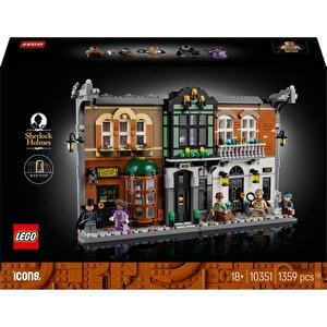 10351 Icons Sherlock Holmes: Kitaplık Dekoru