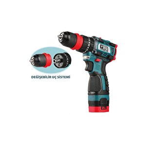1360 16 V Li-ion 2.0 Ah Kömürsüz Akülü Vidalama