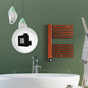 Male Elektrikli Havlupan 600x800  Rose Gold (ktx1 Termostat) 300w Spiral Kablolu