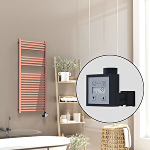 Barbados Elektrikli Havlupan 500x1200 Rose Gold Parlak (ktx3 Termostat) 600w