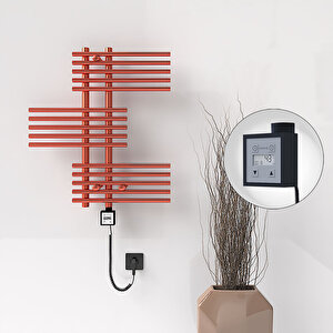 Fiji Elektrikli Havlupan 650x740 Rose Gold (ktx3 Termostat) 200w Spiral Kablolu