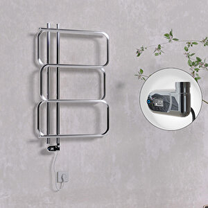 Matsu Elektrikli Havlupan 540x884  Krom (thesis Termostat) 200w
