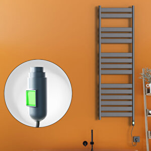 Bora Bora Elektrikli Havlupan 900 Watt 500x1600 Antrasit (on/off Düğmeli)