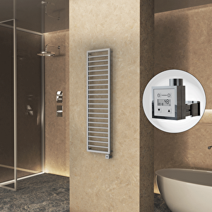 Naxos Elektrikli Havlupan 500x1655 Gri 7012 Texture (ktx3 Termostat) 600w