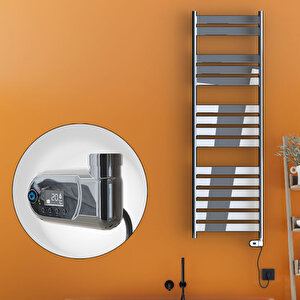 Bora Bora Elektrikli Havlupan 600 Watt 500x1600 Krom (thesis Termostat)