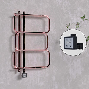 Matsu Elektrikli Havlupan 540x884  Rose Gold (ktx3 Termostat) 200w