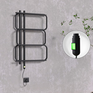 Matsu Elektrikli Havlupan 540x884  Siyah (on/off Düğmeli) 300w